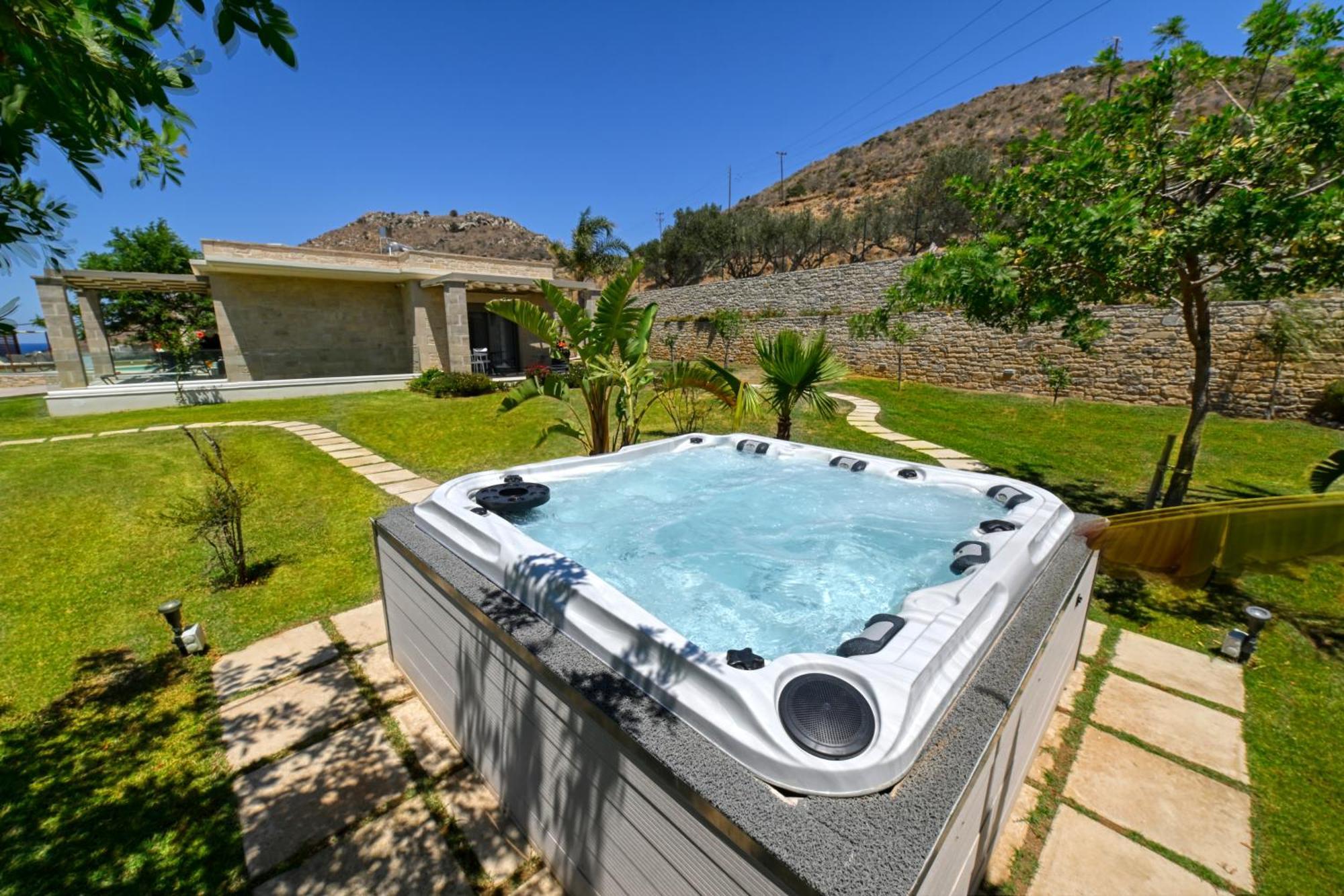 Larimar Luxury Sea View Villa Kíssamos Esterno foto